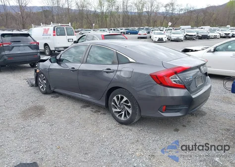 2016 Honda Civic Ex z USA, uszkodzony, nr VIN 2HGFC2F87GH504823